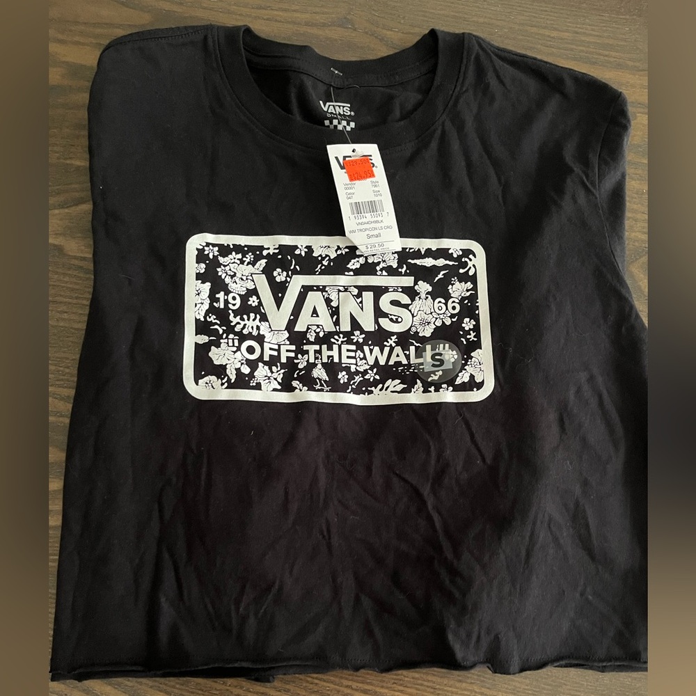 Vans long sleeve tshirt
